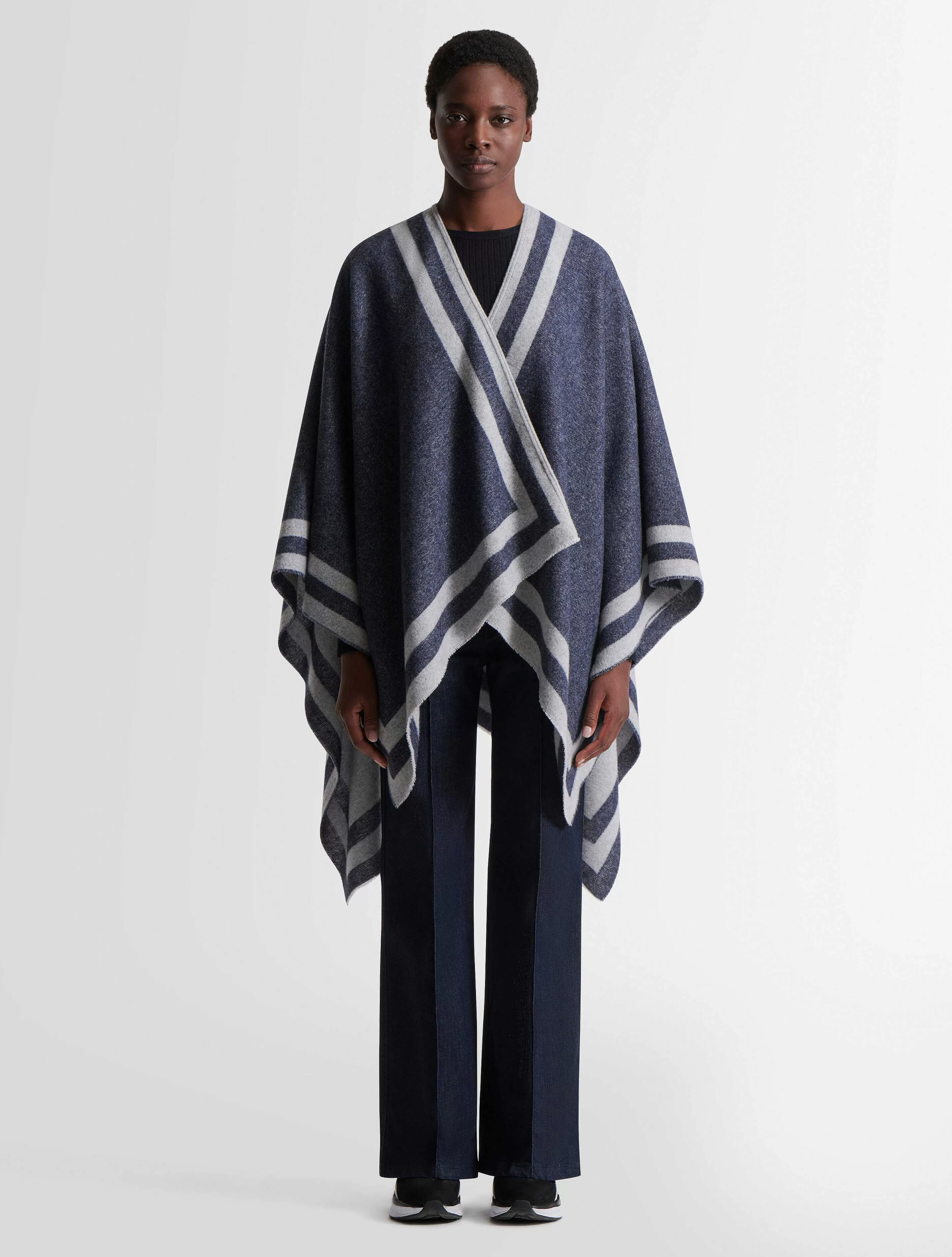 Fusalp Accessoires | Poncho Jacquard