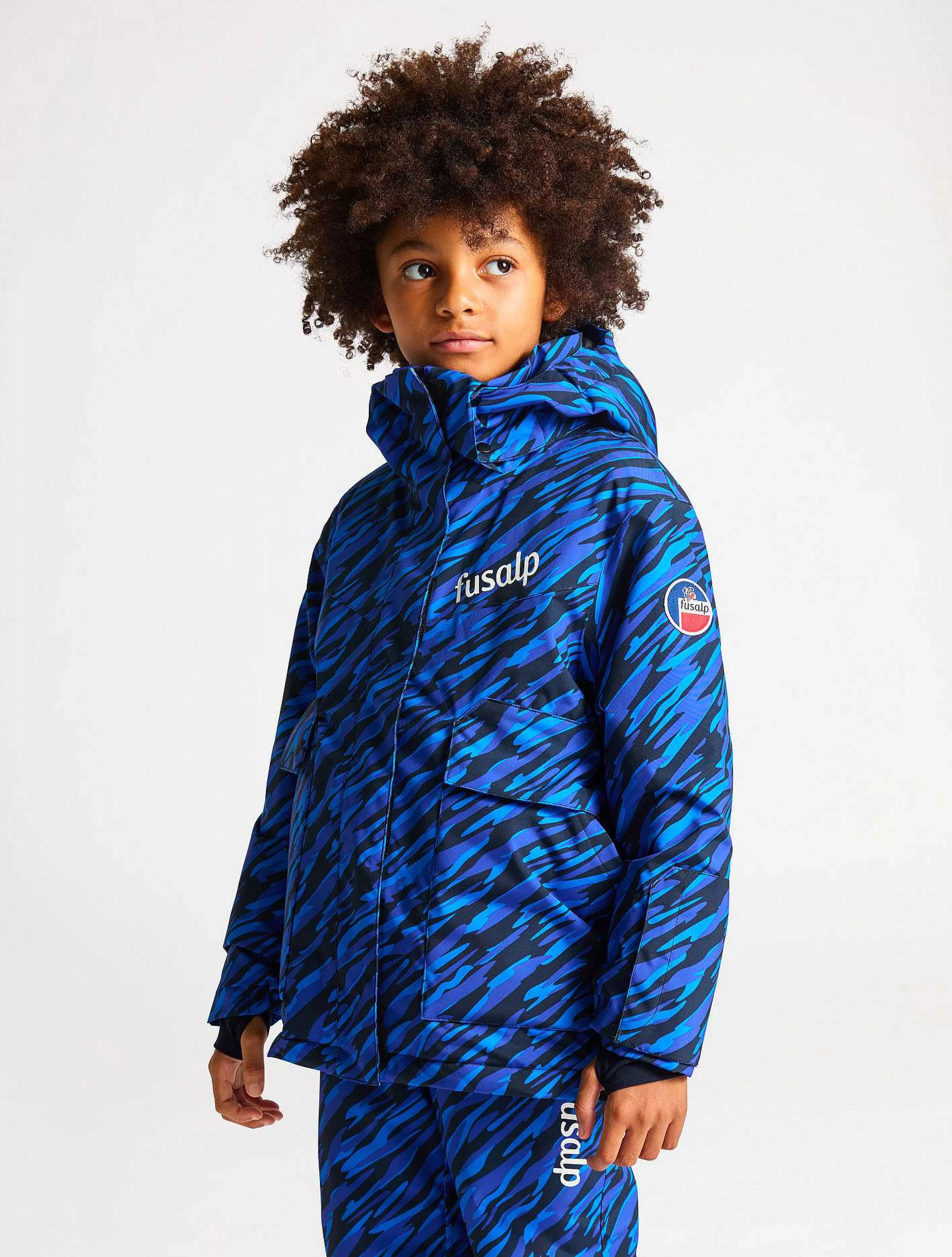 Fusalp | Veste De Ski A Imprime Neptune